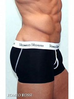 Набор боксеров на широкой резинке (5шт) черного цвета Romeo Rossi RTRR365-025